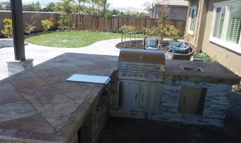 kitchenette outdoor countertops contractor